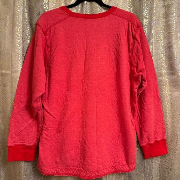 The Original Retro Brand Stanford Red Long Sleeve T Shirt Large Womens - Picture 2 of 7